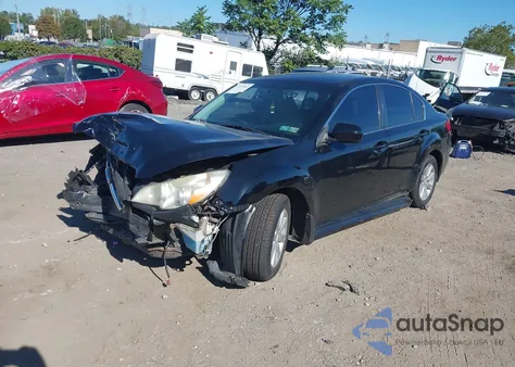 2012 Subaru Legacy 2.5I from USA, damaged, VIN 4S3BMBA6XC3024885